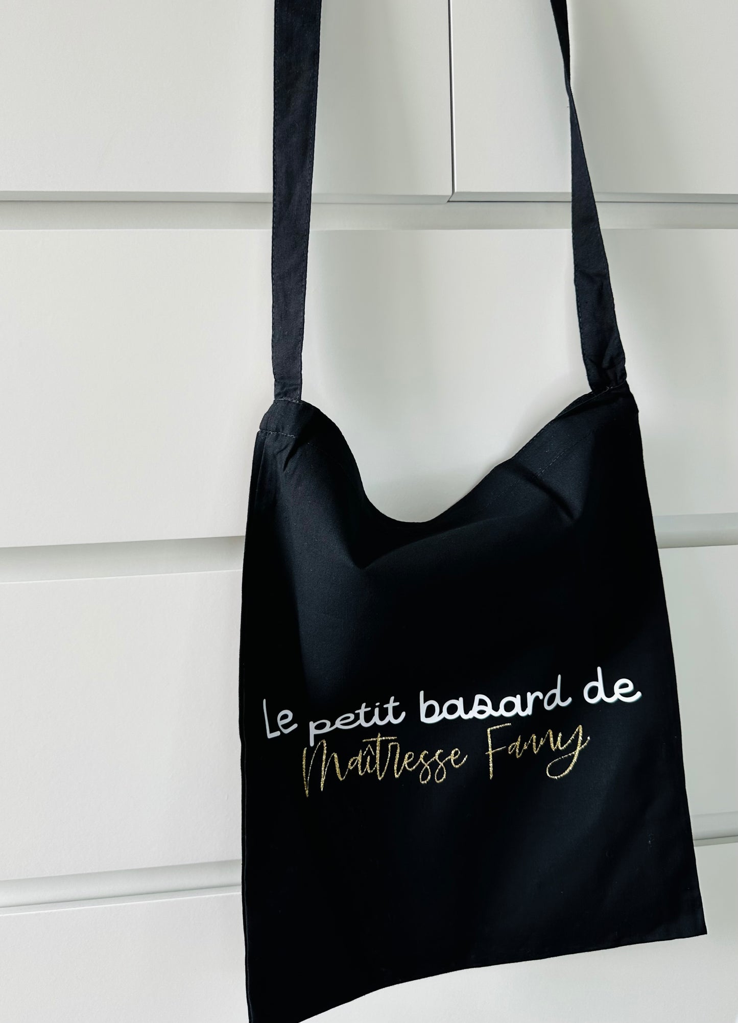 Tote bag bandoulière maîtresse/maître/ATSEM/AESH/nounou …