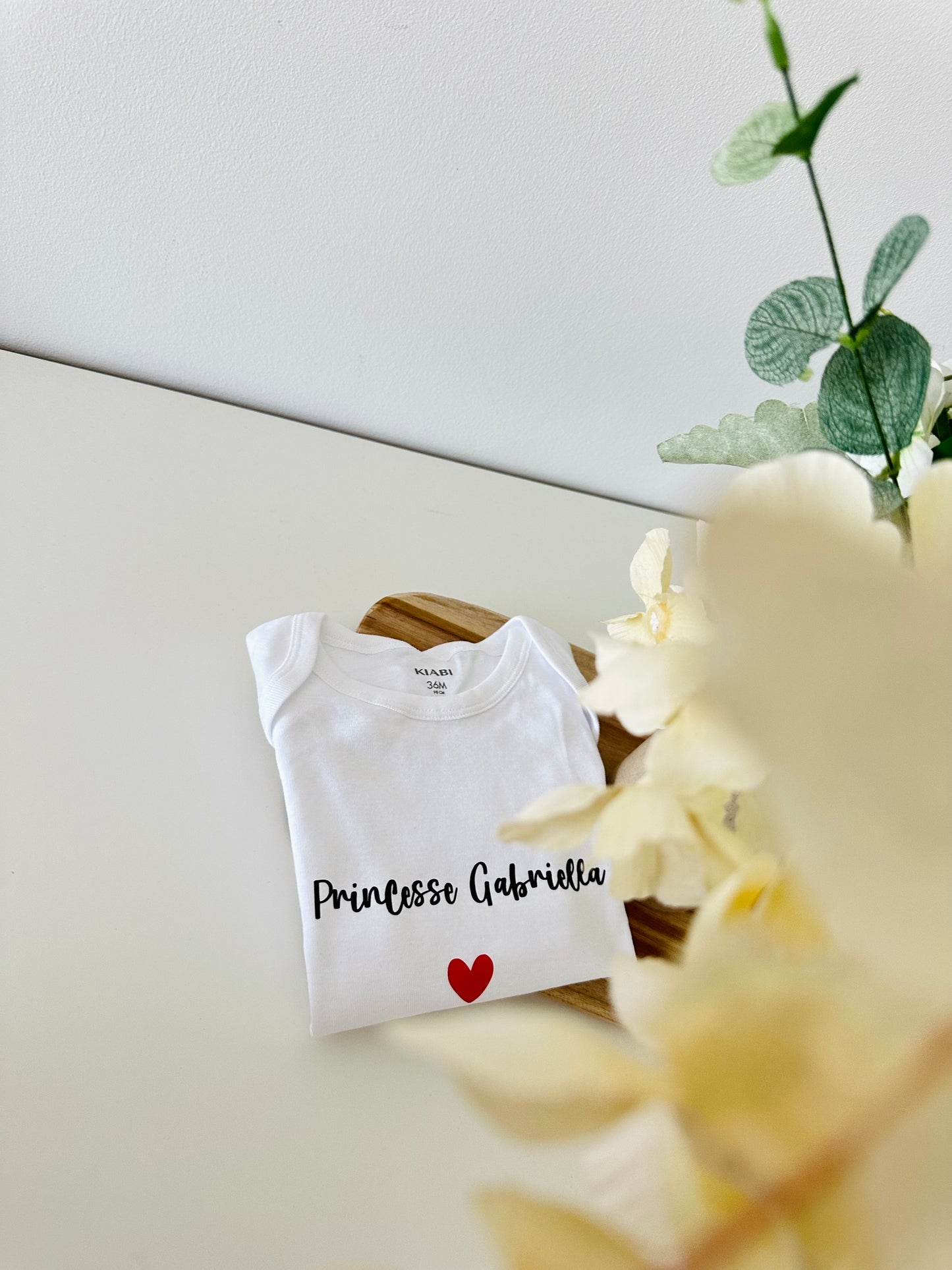 Body bébé personnalisé