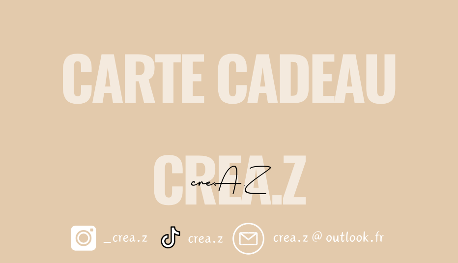 CREA.Z gift card