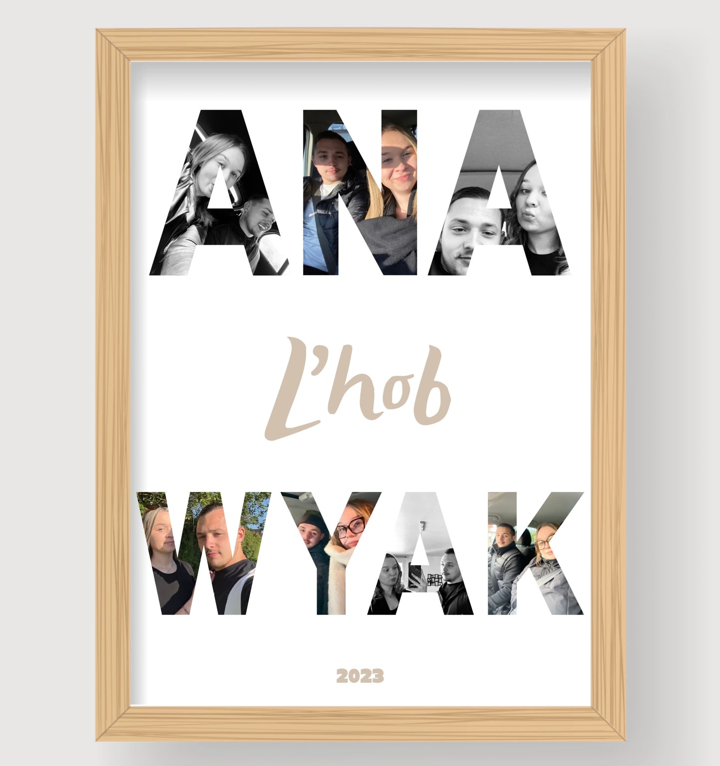 Affiche toi & moi / ana wyak