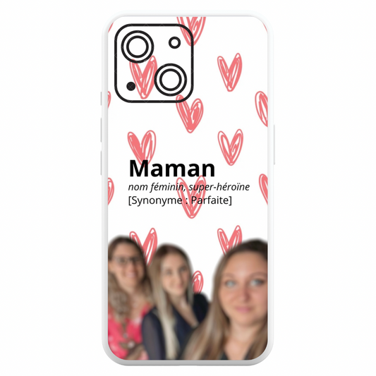 Coque de téléphone personnalisée (fête des mères)
