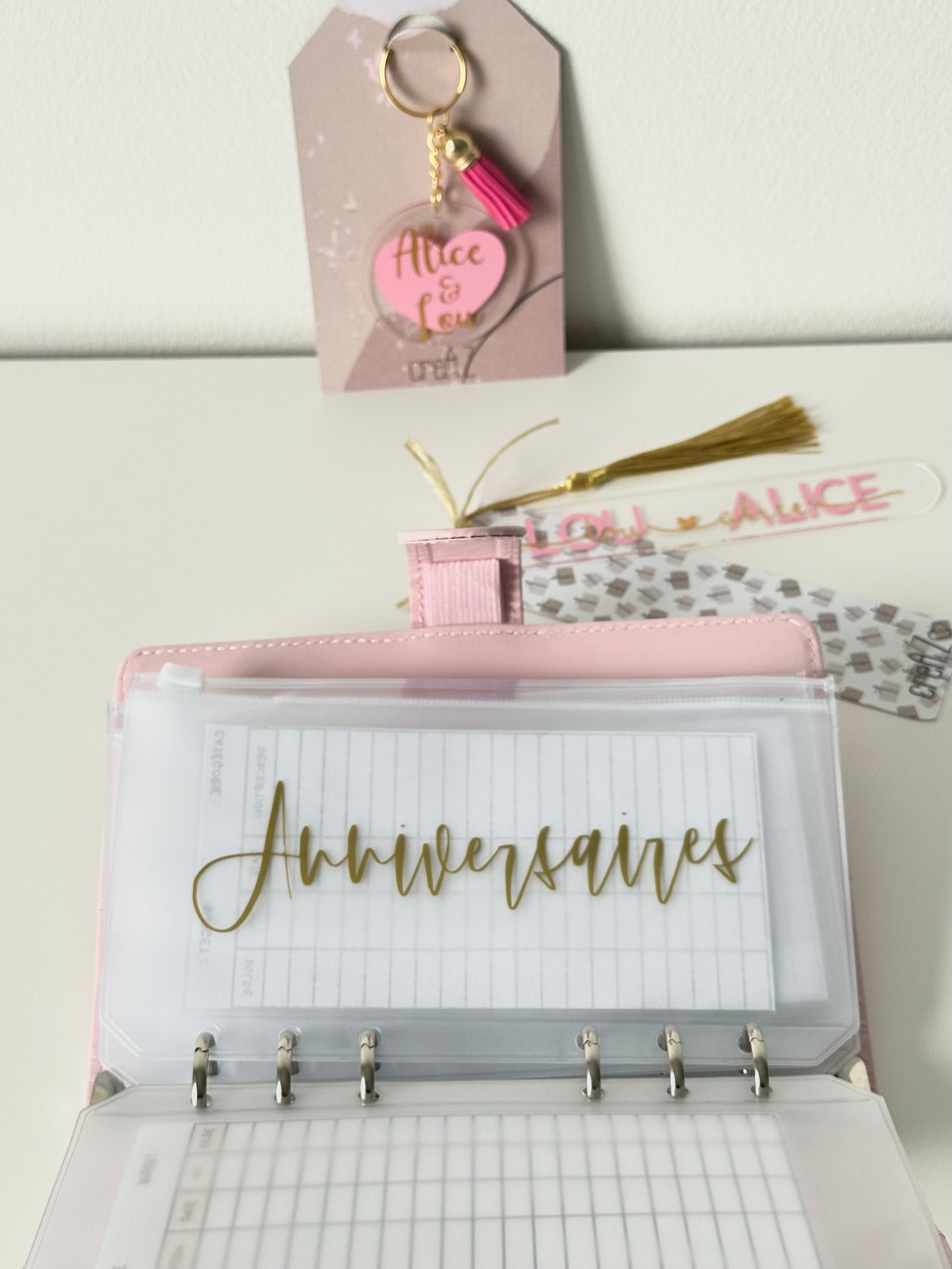 Classeur budget personnalisé