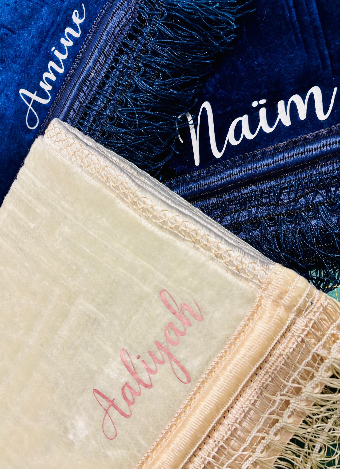 Tapis de prière enfant personnalisé